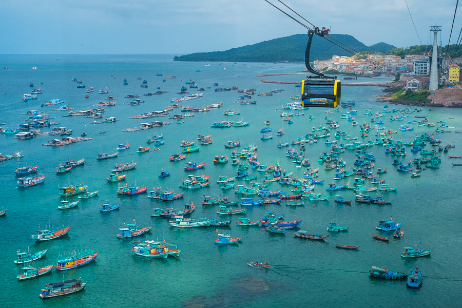 Cáp treo Sun World Hòn Thơm, Đảo Ngọc Phú Quốc
